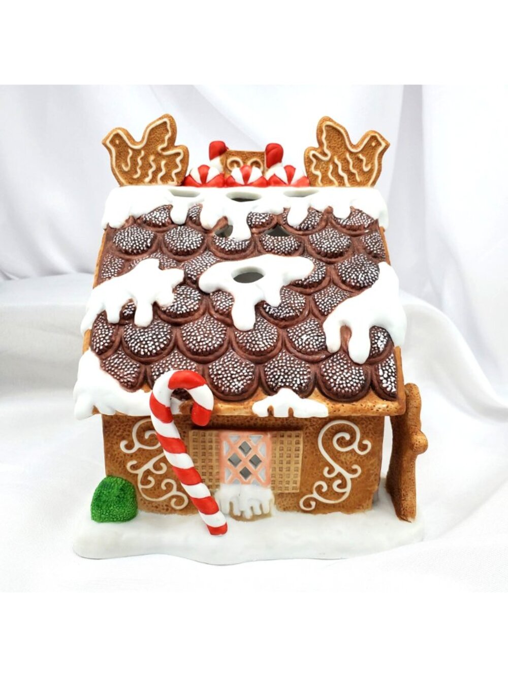 PartyLite P7304 Gingerbread House Tealight Candle Holder Christmas Decor - Picture 11 of 14